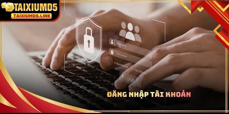 Đăng nhập vào tài khoản cá nhân trước khi tiến hành nạp tiền Tài Xỉu MD5