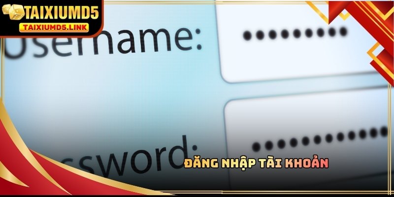 Đăng nhập để xác thực danh tính an toàn cho giao dịch rút tiền Tài Xỉu MD5