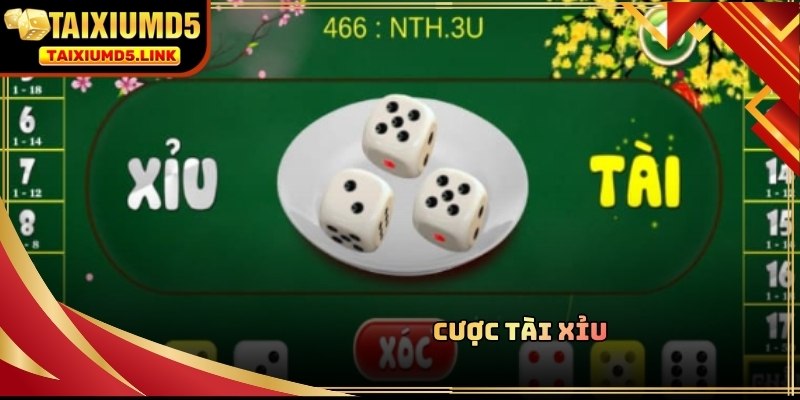 Trò chơi đơn giản khi bạn chỉ cần dự đoán tổng điểm của ba viên xúc xắc